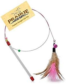 Prairie Horse Supply Quality Thermal Cat Mat and Free Cat Toy (Beige Leopard) (1 Mat) Cozy Self Heating Warming Kitty Kitten Puppy Small Dog Bed, Reversible Washable Pad, No Electricity