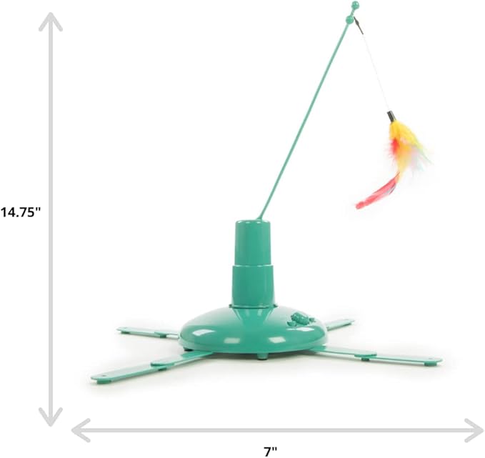 SmartyKat Electronic Motion/Moving Toys for Cats & Kittens, Battery Powered, Mimics Motion of Real Prey, Fun & Interactive Play - Multiple Styles