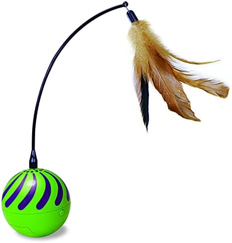 SmartyKat Electronic Motion/Moving Toys for Cats & Kittens, Battery Powered, Mimics Motion of Real Prey, Fun & Interactive Play - Multiple Styles