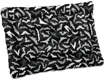 Halloween Bats Pet Bed Cute Dog Bed Mat Absorbing Non Slip Pad Pet Sleeping Mat for Small, Medium, and Large Dogs Puppy Cat 24 in x 18 in
