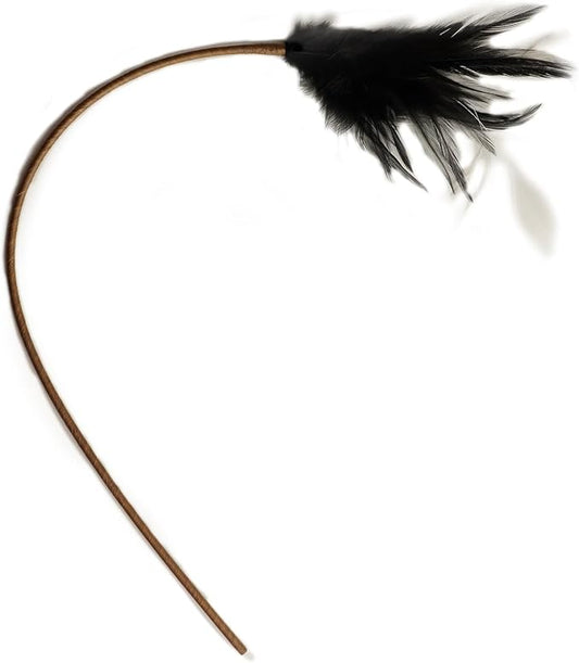 Update 2024 Cat Feather Toys, 3 Pcs Cat Wand Toys, Cat Wand Toy, Cat Interactive Toys for Indoor Cats&Kitten