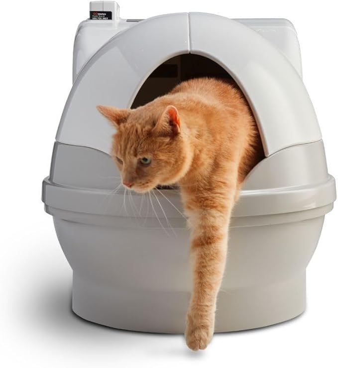 CatGenie A.I. Self-Cleaning, Fully-Flushing, Automatic Cat Litter Box
