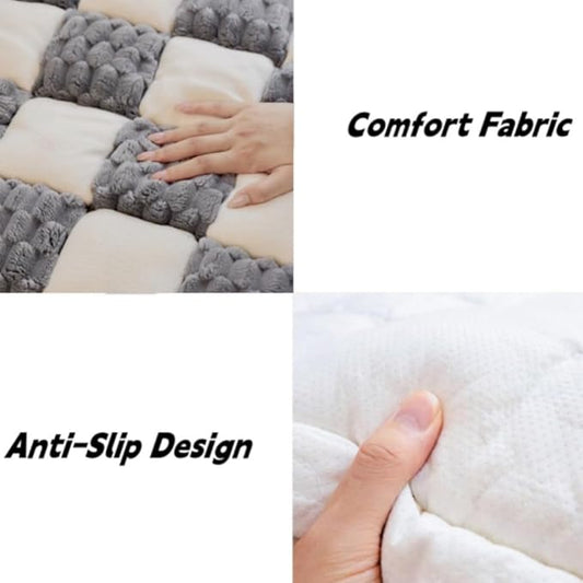 Anti-Slip Dog Bed Sofa Cover,Funny Cat Mat Sofa Cover,Washable Pet Bed Couch Cover,Pet Friendly Sofa Cover for Large Dogs (Charcoal Gray, 70x180 cm/28 * 71in)