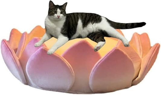 Cute and Comfortable Cat Nest Cushion - Thickened Non-Slip Three-Dimensional Multifunctional Pet Bed Indoor Cushion (S)