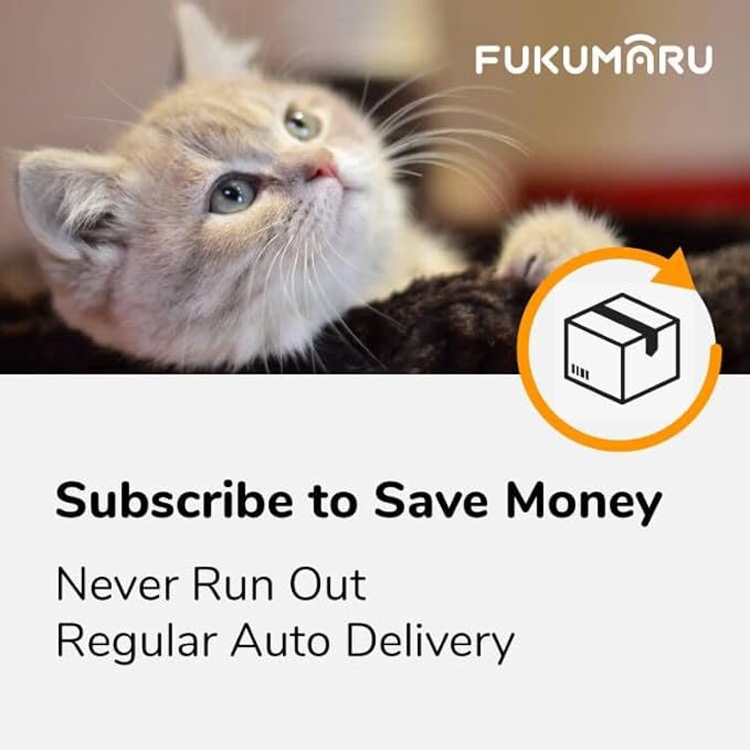 FUKUMARU Tofu Cat Litter, Strong Clumping Cat Litter Pellets, Effective Odor Control, Ultra Absorbent, Dust Free, Natural, Lightweight, Low Tracking, White Tea, 6lb x 3 Bags