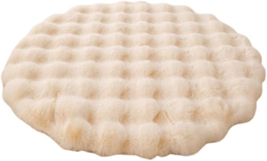 SHENGOCASE Pet Cushion Pad, Faux Fur Dog and Cat kneading Pillow, Cozy Bed Insert for Crate Pad Padding for Cage Kennel House Condo (19.7")