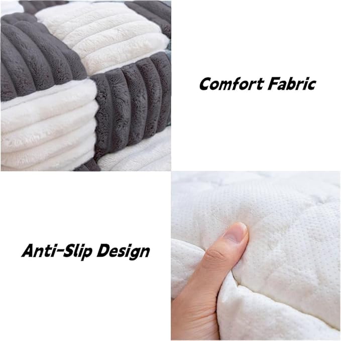 Washable Pet Bed Couch Cover,Funny Cat Mat Sofa Cover,Anti-Slip Dog Bed Sofa ,Pet Friendly for Large Dogs (Black, 70x180 cm/28 * 71in)