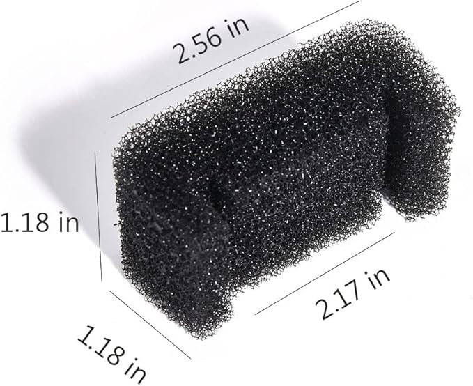 8Pack Cat Fountain Filter Sponges for Stainless Steel Fountains Replacement Foam Pre-Filter Sponges for Pet Dog Automatic Water Dispenser,U Shape