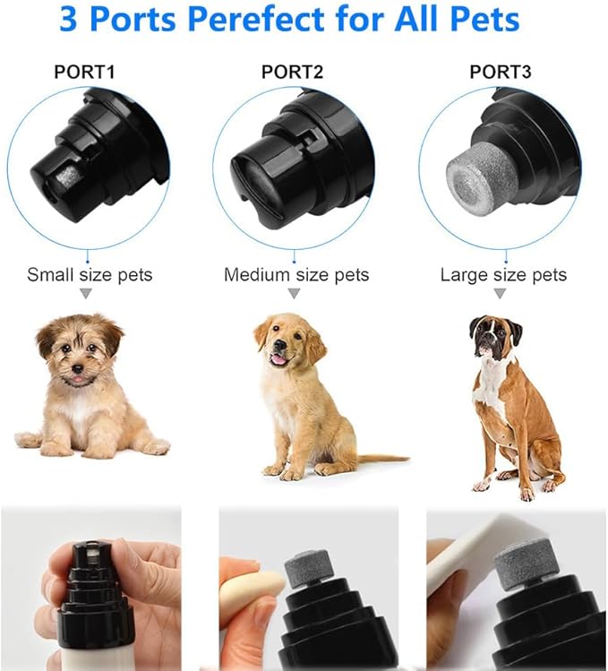 Silent Groom Pro,Silent Groom Pro Nail Grinder,2025 New Silent Groom Pro for Dogs and Cats, Nail Trimmer with Quick USB Charge(1pc)