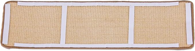 Sisal Cat Scratcher - Vertical L Shape Cat Scratching Board - Solid Wooden Cat Furniture (Sisal Replacement)