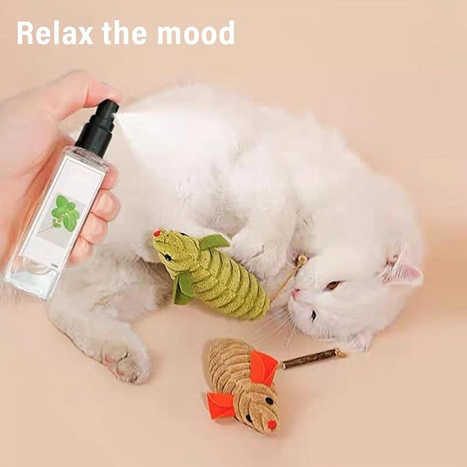 Kitty Joy Herbal Cat Joy, Herbal Cat Joy Spray, Celery Pets Catnip Spray, Catnip Spray for Indoor Cats, Cat Calming Spray, Anti Scratch Cat Spray, Cat Training Spray with Catnip, Cat Nip Spray (3PCS)