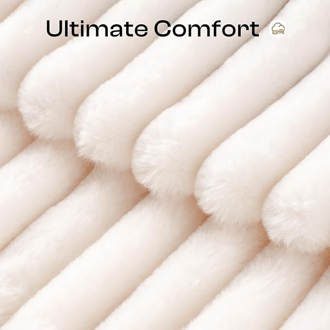 MEWOOFUN Cat Beds for Indoor Cats, Fluffy Cat Couch with Removable Washable Cover, Supportive Small Dog Beds for Puppy & Kitten up to 15 lbs (Beige, 24x19x12)