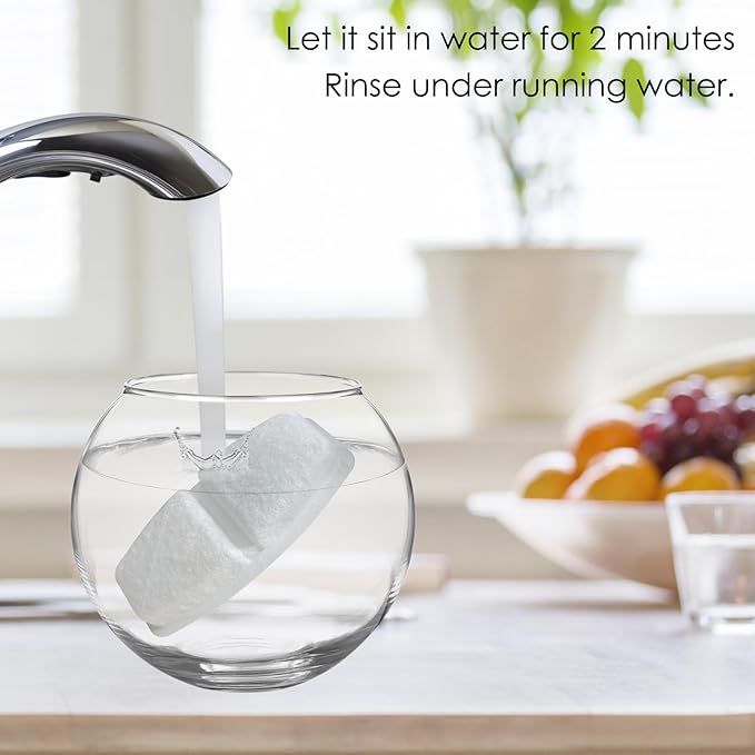 28 Pcs Cat Water Fountain Filters Compatible with FOFNON 3.2L and 7L Prt Water Fountain,Including 14 Pcs Filters & 14 Pcs Sponges(Not for Wireless Fountain)