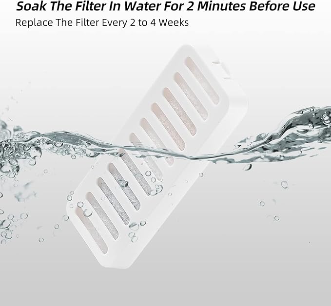 Cat Water Fountain Replacement Filters 8 Pcs