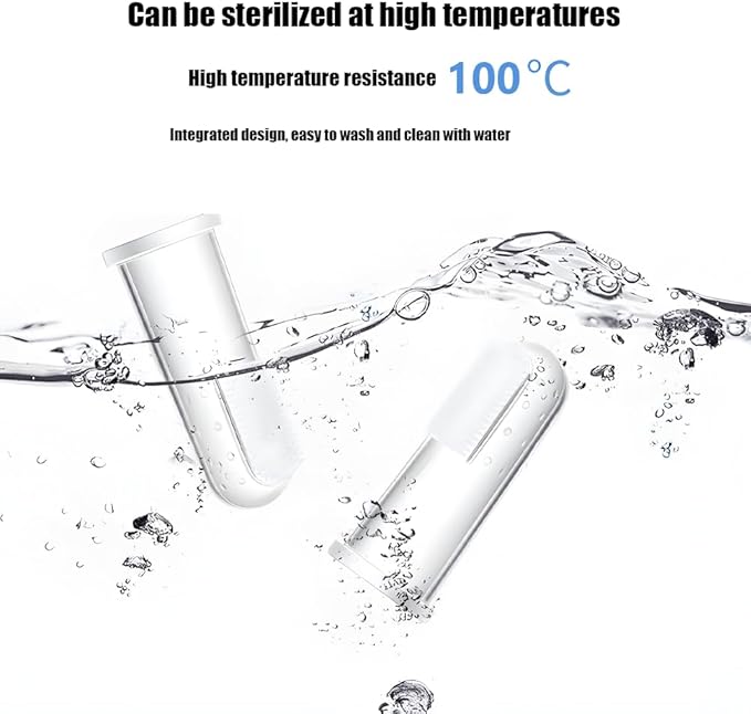 6Pack Dog Toothbrush,360º Dog Tooth Brushing Kit, Cat Toothbrush, Teeth Cleaning, Finger Brush