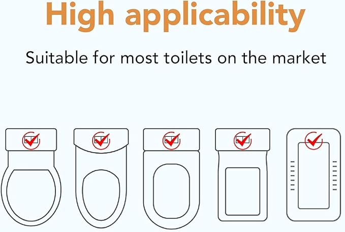 Universal Reusable Cat Toilet Trainer Kit - Detachable Design for Easy Cleaning | Home Pet Care Potty Training System with Litter Box Compatibility (Blue)