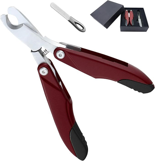 Dog Nail Trimmers & Dog Nail Clippers for Grooming - Small Dog Nail Clippers - Safe and Easy Stainless Pet Supplies