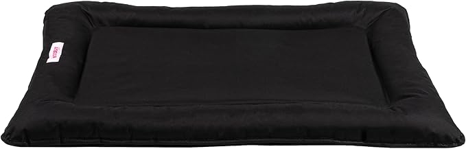 DBD3004E-M Archie 29.5" x 22.5" Traditional Oxford Waterproof Indoor/Outdoor Hand-Washable Memory Foam Camping Pet Bed, Ink