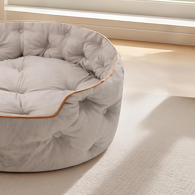 Cute Cat Beds Kitten Beds,Small Dog Beds, Washable Pet Beds for Puppy and Kitty, 20 Inch