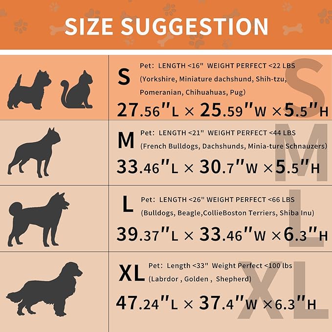 HAOMAIJIA Dog Couch Bed for Small Dogs, Non Slip Pet Couch Covers for Sofa Thick Soft Washable Dog Couch Cover Protector All Seasons Universal Dogs and Cats Bed Mat (Off White, Small)