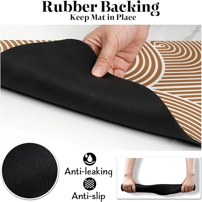 Dog Food Mats for Floors, Absorbent Dog Bowl Mat for Food and Water Dispenser Mat, Quick Dry Cat Food Mat Pet Supplies