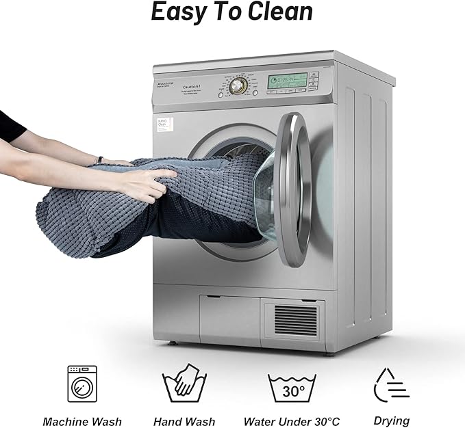 MIXJOY Dog Bed for Large Medium Small Dogs, Rectangle Washable Sleeping Puppy Bed, Orthopedic Pet Sofa Bed, Soft Calming Cat Beds for Indoor Cats, Anti-Slip Bottom with Multiple Size (30-Large, Grey)