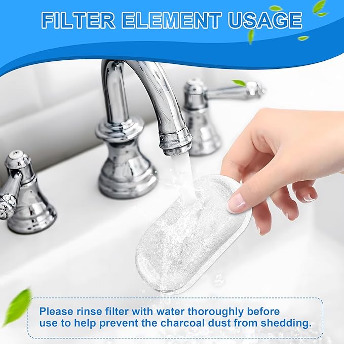 Cat Water Fountain Filters, 40 Pack Cat Replacement Filters for Stainless Steel 108oz/3.2L& 67oz/2L adjustable Flow Pet Water, Dog Fountain Filter(20 + 20 Pack)