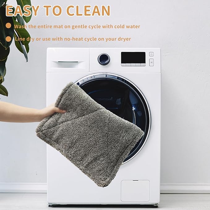 Self-Warming Cat Bed Pad, Self-Heating Cat Bed Mat Thermal Blanket for Indoor Cats & Small Dogs,22 * 16 inch