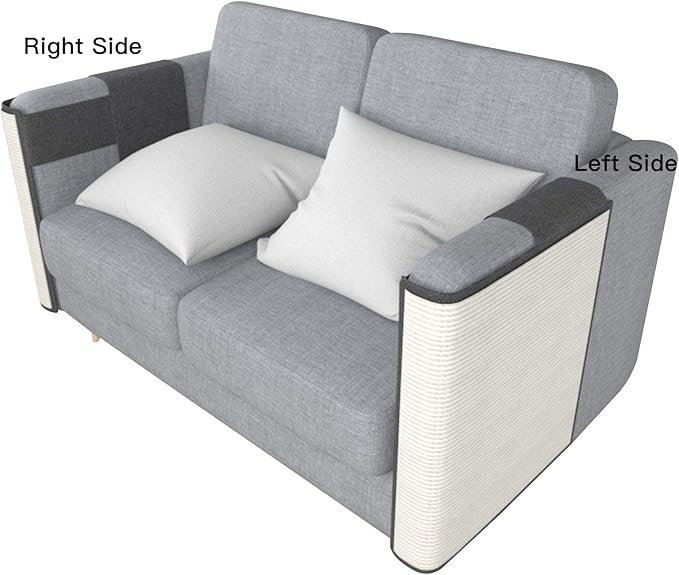 Cat Scratcher Couch- Natural Sisal Furniture Protection from Cats - Corner cat Scratcher for Couch,Chair,Sofa - Easy Installation