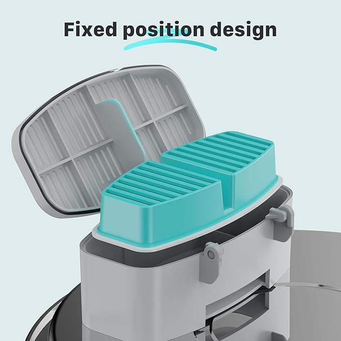 Cat Water Fountain Filters : BEMOONY Pet Water Fountain Replacement Filter - 12 Packs of Cat Fountain Filters (6 Carbon Filters + 6 Sponges) - Multiple Filtration Please Replace it Every 2-3 Weeks
