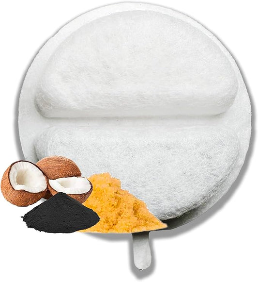 NISPIRA Triple Filtration Charcoal Water Filter for 84oz/2.5L Nugget Dog & Cat Water Fountain Dispenser 36 Pack