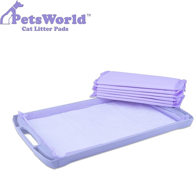 PETSWORLD Cat Pad Refills for Tidy Cats Breeze Litter System (400 Pads)