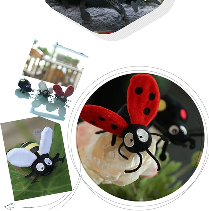 Cat Toys for Indoor Cats Satisfy Cat's Natural Hunting Instinction Catnip Soft Interactive Chirp Toys for All Breeds Indoor Cats, 3pcs (3 Pack)