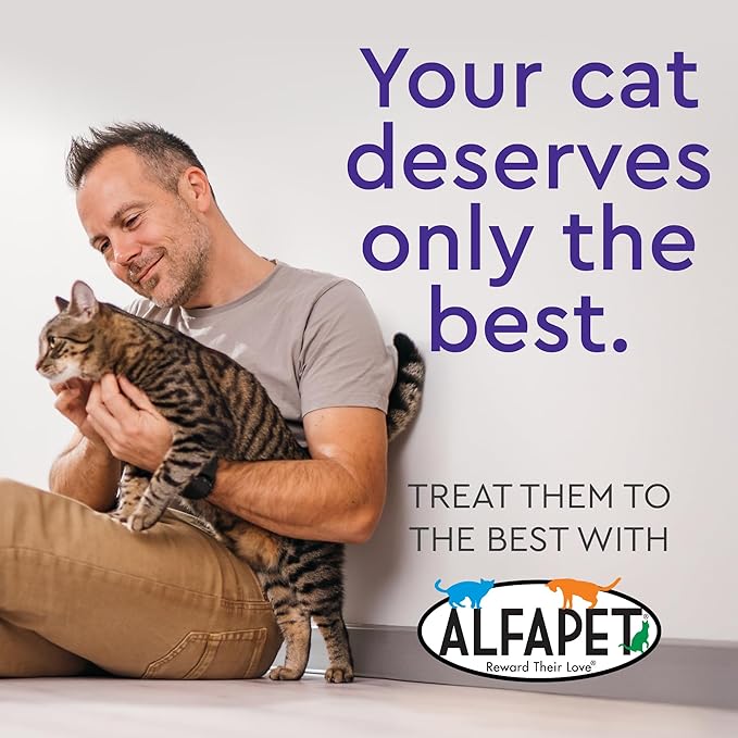 Alfapet Heavy Duty Flat Bottom Cat Litter Box Liners - Extra Giant10 Count - Tear-Resistant Cat Litter Bags - Kitty Litter Liners for Rectangular Litterbox Pans, 36” x 18” x 2MIL Thick 30 lb Capacity