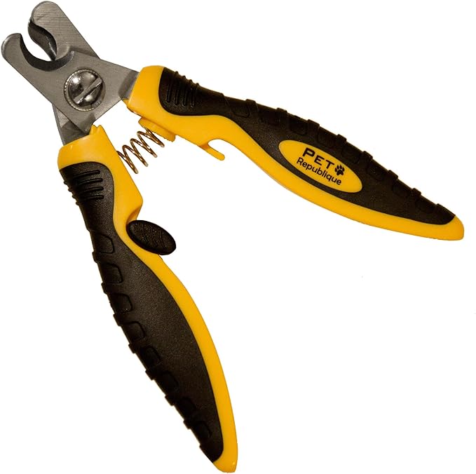 Dog Nail Grinder by Pet Republique - 2 Speed Electric Rechargeable Nail Grinder - Gentle, Quiet, Low, Painless Nail Trimmer - Multi-Setting Grinder for Any Small or Medium Dog, Cat, and Pet Claw