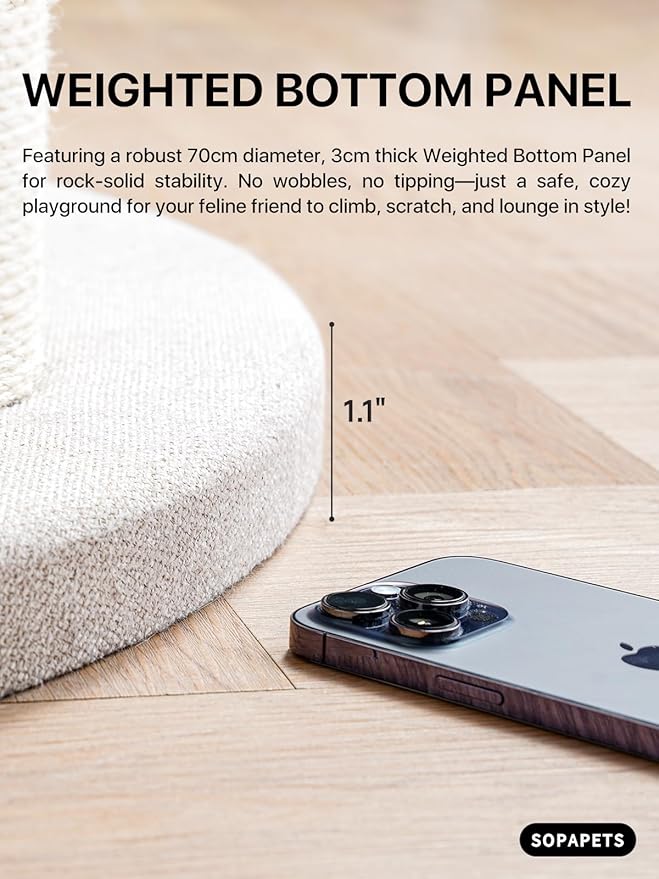 Extra Large Cat Tree Tower for Indoor Cats Large Adult, Maine Coon Cat Tree with Hammock (Begin, 64.2“H)