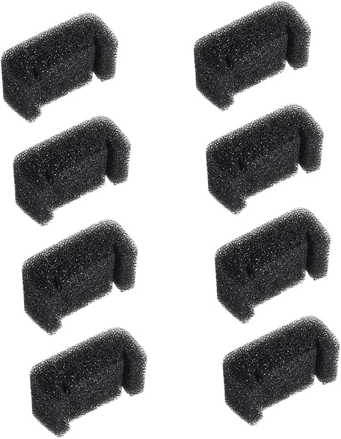 8Pack Cat Fountain Filter Sponges for Stainless Steel Fountains Replacement Foam Pre-Filter Sponges for Pet Dog Automatic Water Dispenser,U Shape