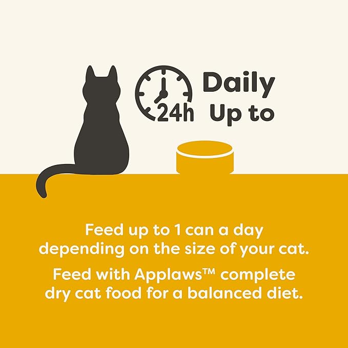 Applaws Natural Wet Cat Food, 24 Count, Limited Ingredient Canned Wet Cat Food, Chicken Breast with Pumpkin in Broth, 5.5oz Cans