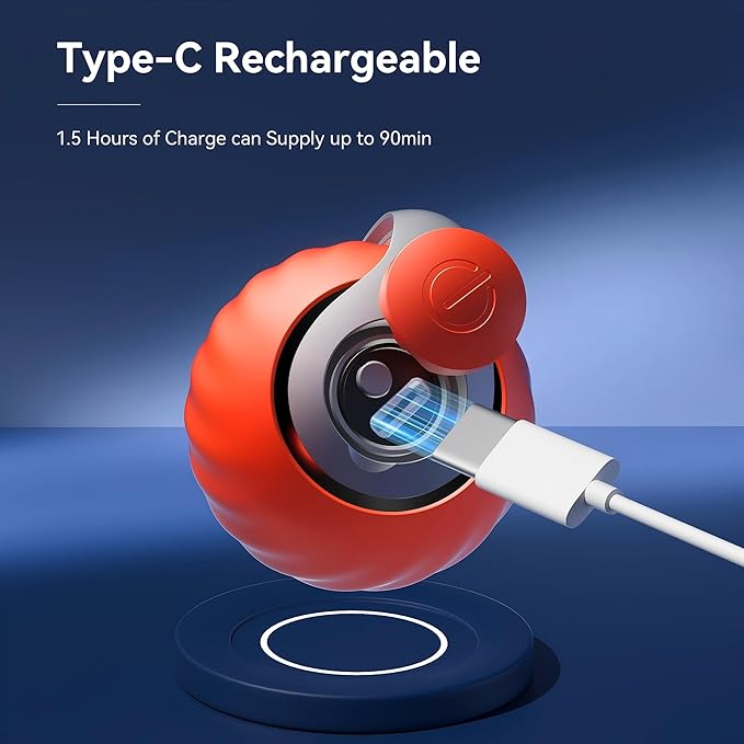 2025 Newly upgraded version 3.0 Cat Toys, Cool Intelligent Interactive Cat Ball for Indoor Bored Cats, Automatic Rolling Ball 3.0 Puzzle Toy, Electronic Rolling Pet Chase (Blue + Orange - 2pcs)