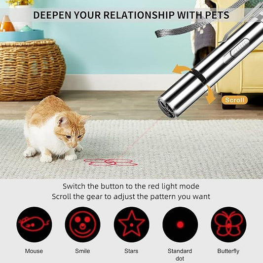 Laser Pointer Cat Toys (Grey)