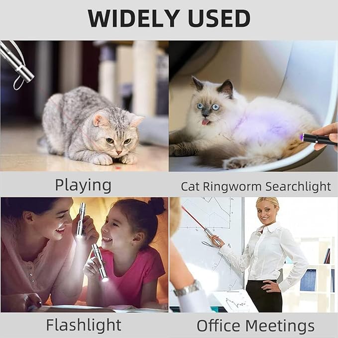 Laser Pointer Cat Toys (Grey)
