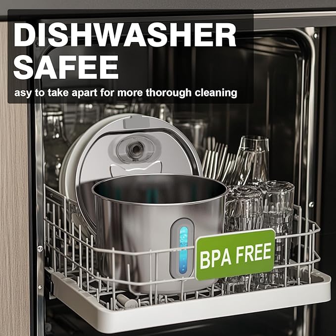 Cat Water Fountain, 74oz/2.2L Cat Fountain for Drinking - Pet Water Fountain Stainless Steel for Cats Inside - Quiet Water Bowl Dispenser - Kitty Drinking Fountains - 4 Filters + 4 Sponges