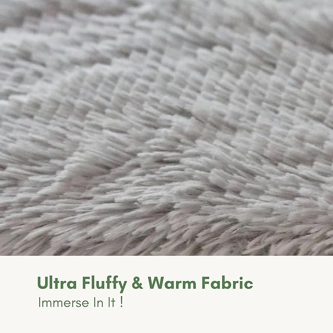 Self Warming Mat, 24''*20'' Non-Skid Thermal Pet Mat, Washable Outdoor Insulation for Cat House, Carrier Cat Bed, Gray