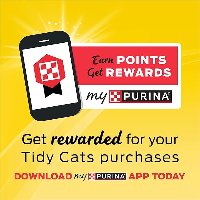 Purina Tidy Cats Lightweight 4-in-1 Strength Multi-Cat, Odor Control, Clumping, 99.9 Percent Dust Free Cat Litter - 12 lb. Box