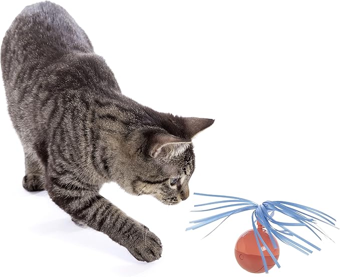 SmartyKat Electronic Motion/Moving Toys for Cats & Kittens, Battery Powered, Mimics Motion of Real Prey, Fun & Interactive Play - Multiple Styles