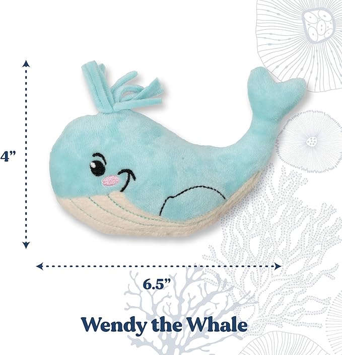 Interactive Cat Toy for Indoor Cats | Catnip Cat Toy | Whale
