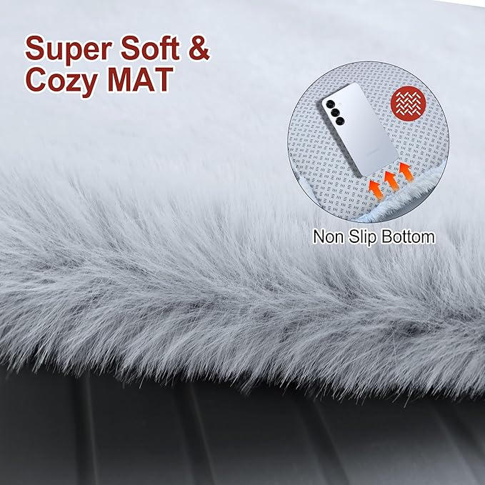 Rockever Plastic Outdoor Cat House with Soft Mat, Insulated Outdoor Cat Houses for Winter, Waterproof 2 Story Outside Cat Shelter, Clean and Assemble Easily