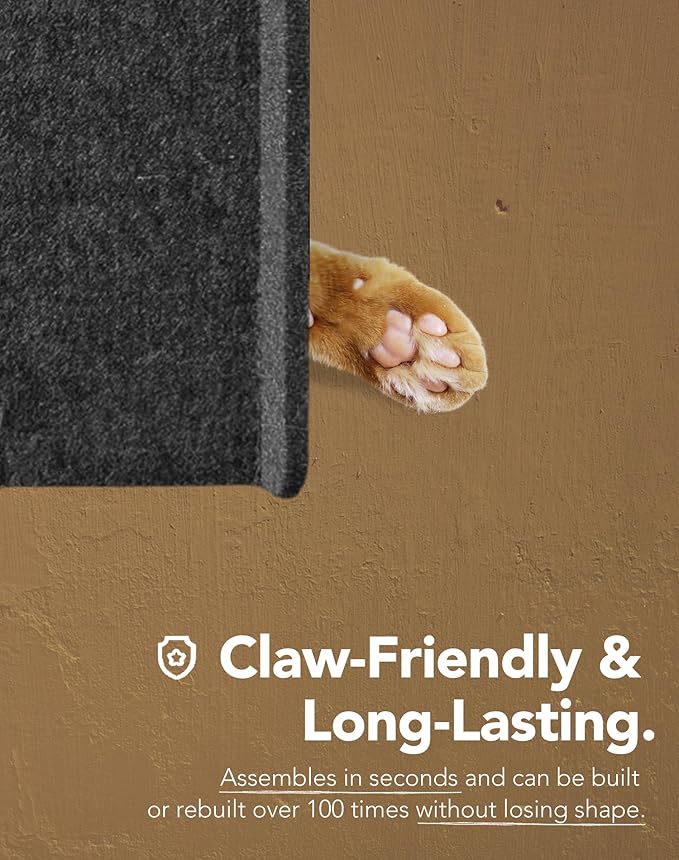 Lukamoo® Cute Cat House (Ashen Phantom, Large)