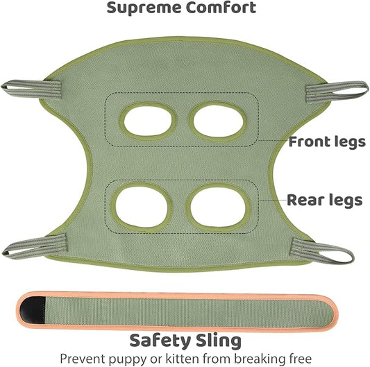 Guzekier Cat Grooming Hammock Harness for Cats, Cat Nail Clipper