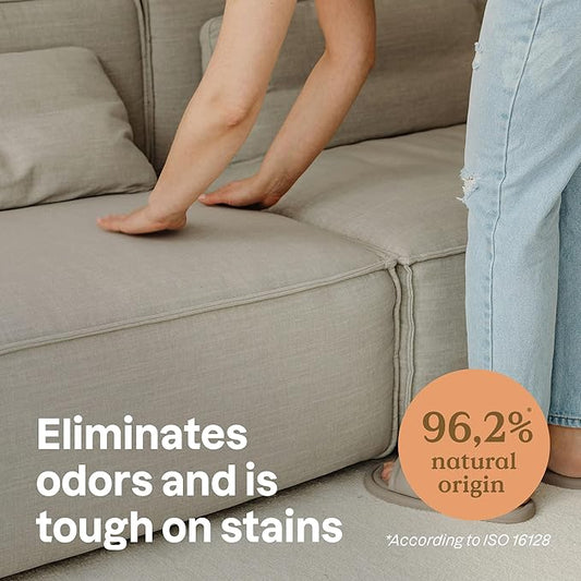 ATTITUDE Stain and Odor Remover for Pets, Plant and Mineral-Based Ingredients, Vegan and Cruelty-Free, Bulk Refill, Lavender, 67.62 Fl Oz